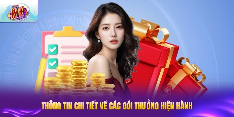Khuyến Mãi RIKVIP - Ưu Đãi Khủng, Thưởng Lớn Thống kê chi tiết mức thưởng theo từng hạng mục